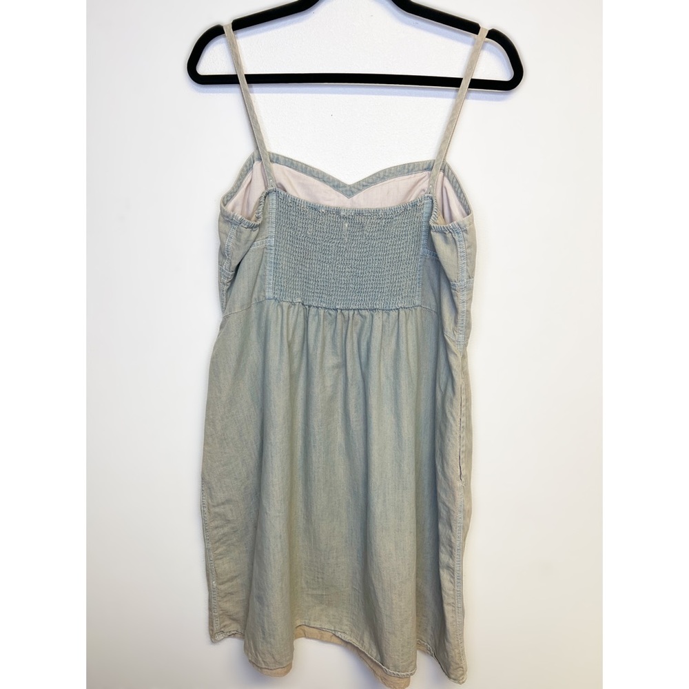 XL Mossimo Stonewashed Jean Dress w/ Pockets! - Picture 2 of 2
